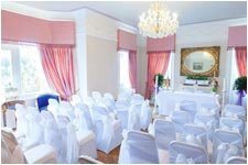 Wedding ceremony room
